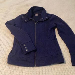 REI Women’s Zip-Up Sweater Jacket in Violet XS